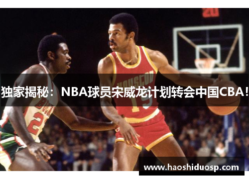 独家揭秘：NBA球员宋威龙计划转会中国CBA！